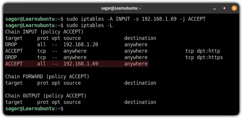 Absolute Basics Of Using Iptables On Ubuntu