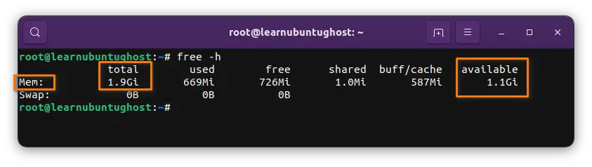 How To Check Ram In Ubuntu Command Line