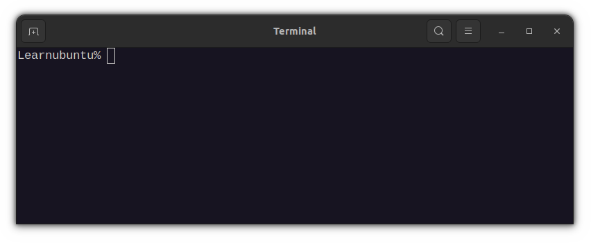 Zsh terminal in ubuntu