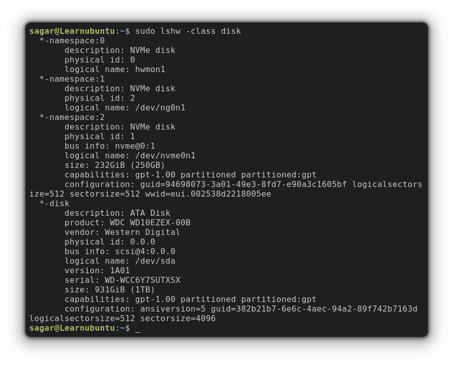 How To List Drives In Ubuntu Command Line
