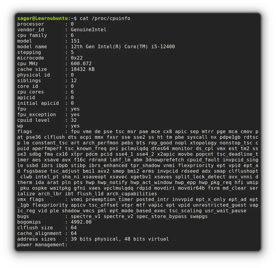 how-to-get-cpu-info-in-ubuntu