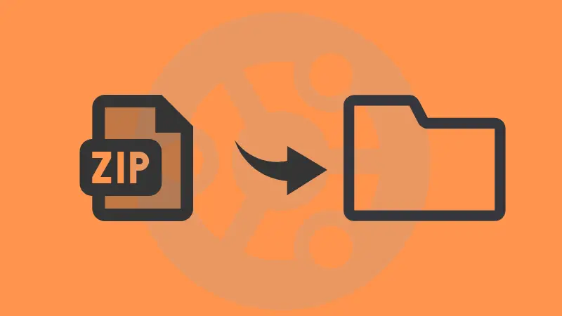 How To Extract A Zip File In Ubuntu Terminal