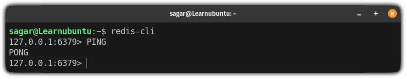 testing redis install in ubuntu