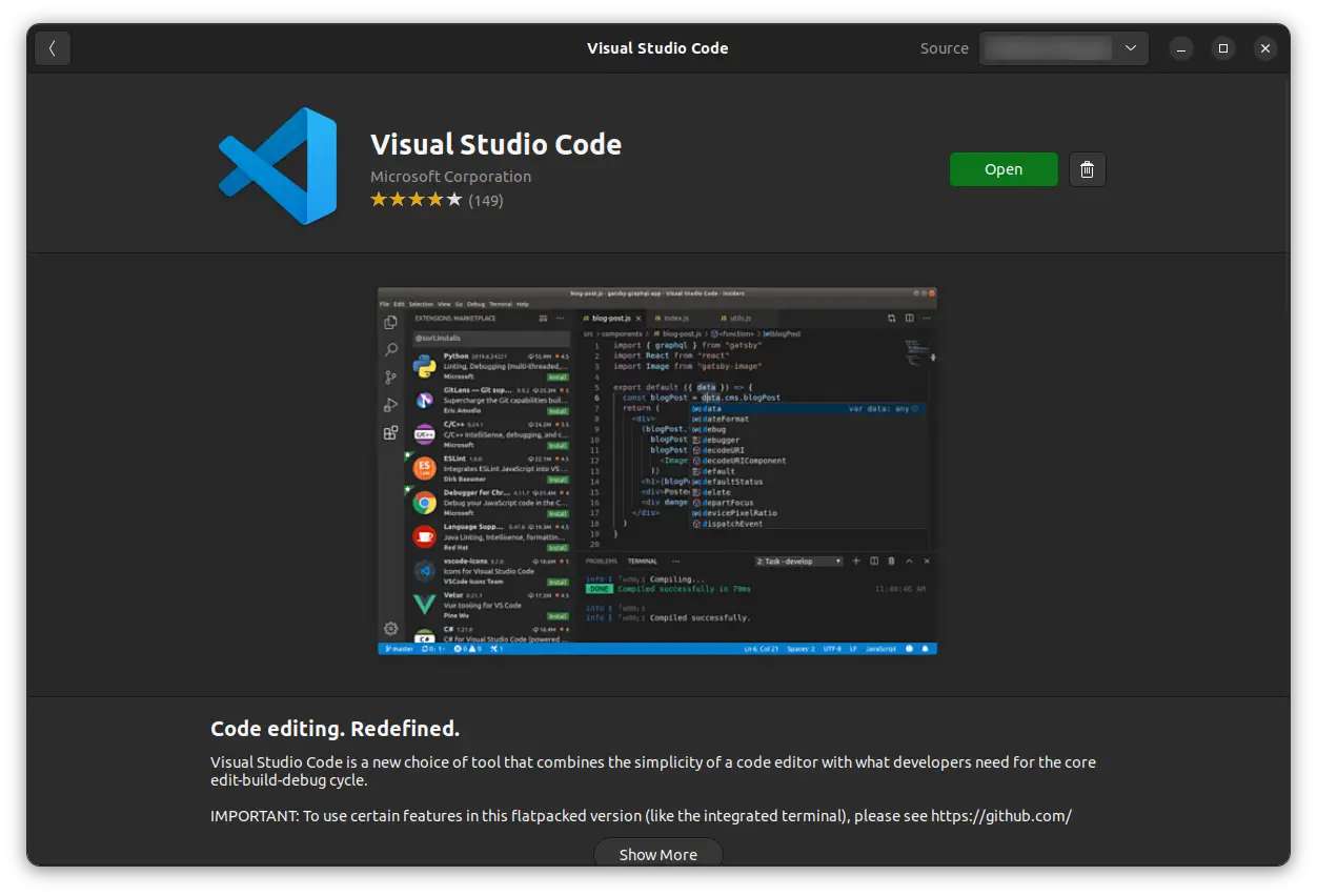 Remove Visual Studio Code