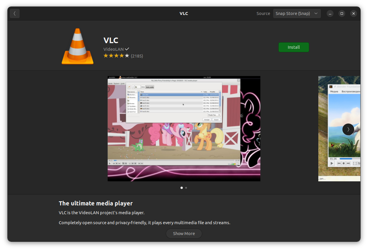 Install VLC on Ubuntu