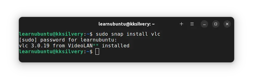 Install VLC on Ubuntu