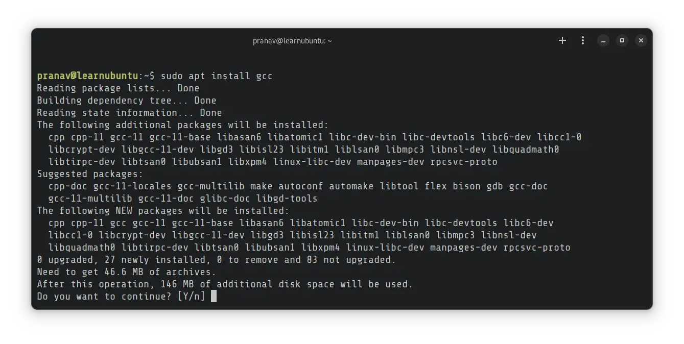 Running C Programs in Ubuntu Command Line