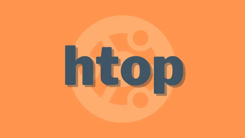 Use htop on Ubuntu