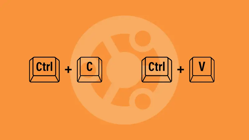 Copy paste in Ubuntu terminal