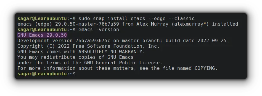How to Install the Latest Version of Emacs on Ubuntu
