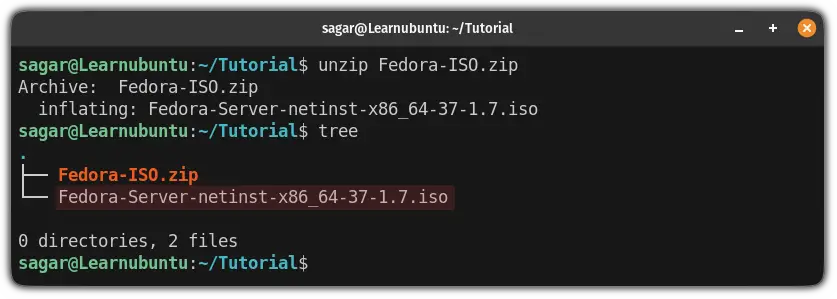 unzip-files-in-ubuntu-command-line