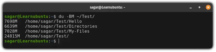 Using Du Command In Ubuntu To Get Directory Size top-with-memory-stats-scaled-to-mb-and-gb